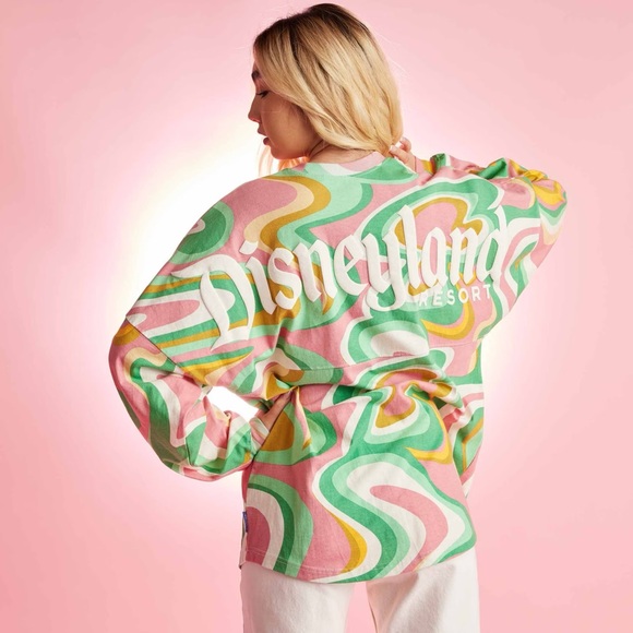 Disneyland Resort Swirl Spirit Jersey For Adults - Picture 2 of 5